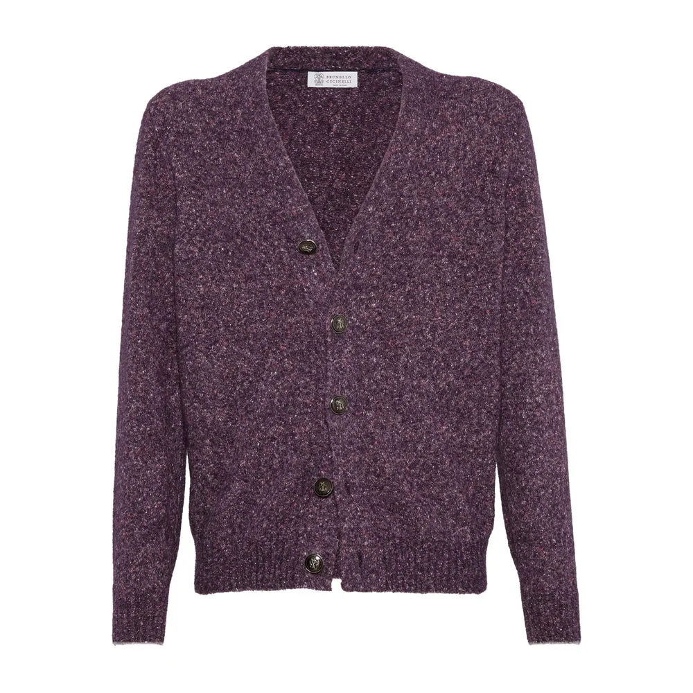 Brunello Cucinelli Purple Sweaters & Knitwear - Cardigans Men - 1