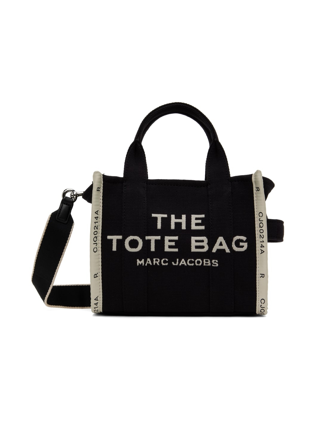 Black 'The Jacquard Small' Tote - 1