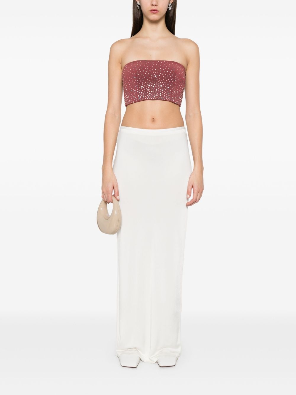 crystal-embellished top - 2