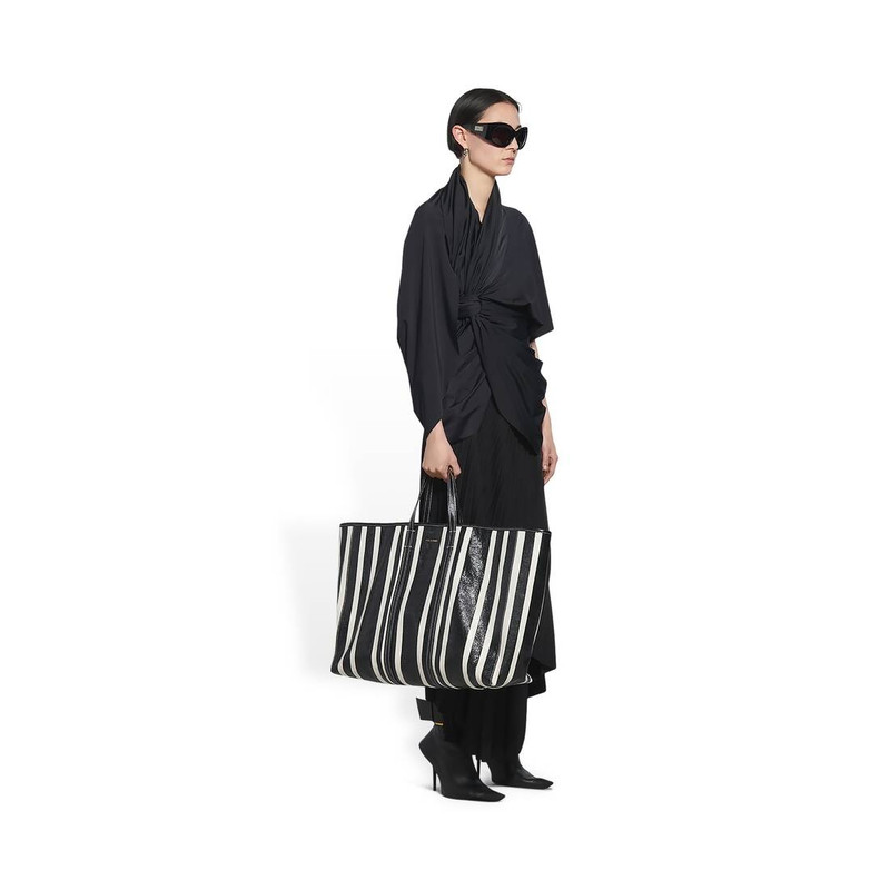 BALENCIAGA Barbes Large East-west Shopper Bag in Black outlook