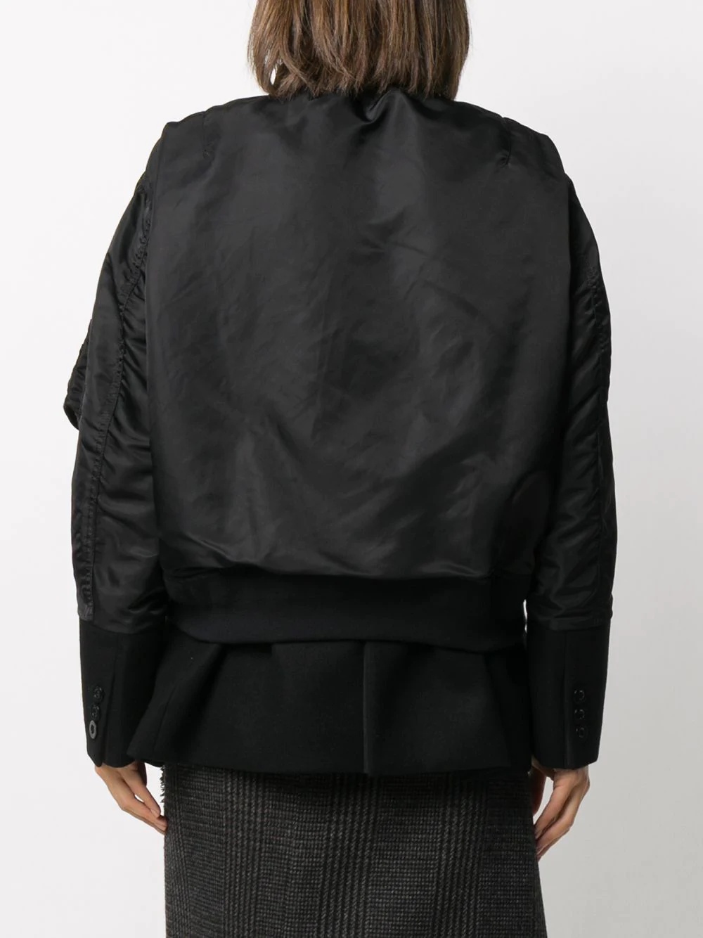 deconstructed bomber jacket  - 4