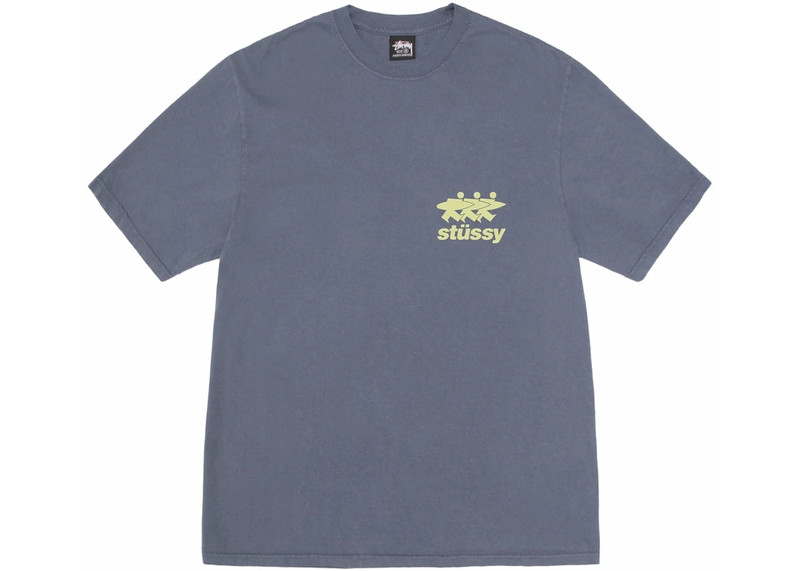 Stüssy Stussy Surfwalk Pigment Dyed Tee Indigo outlook