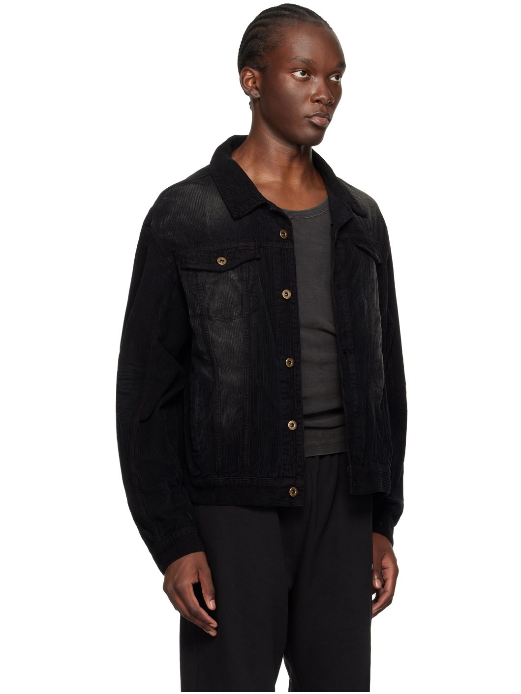 Black Faded Jacket - 2