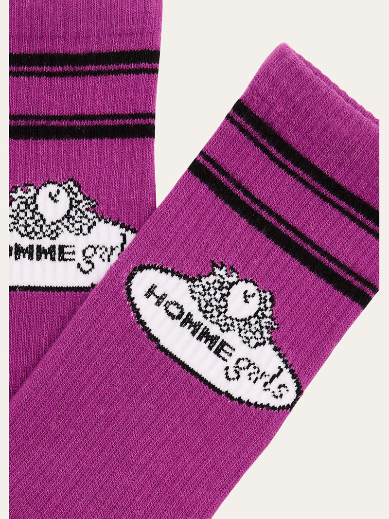 HommeGirls® x Fruit Of The Loom 3-Pack Crew Socks outlook