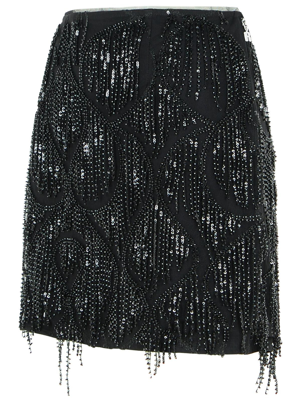 Rotate 'Tula' Black Polyester Miniskirt Women - 2