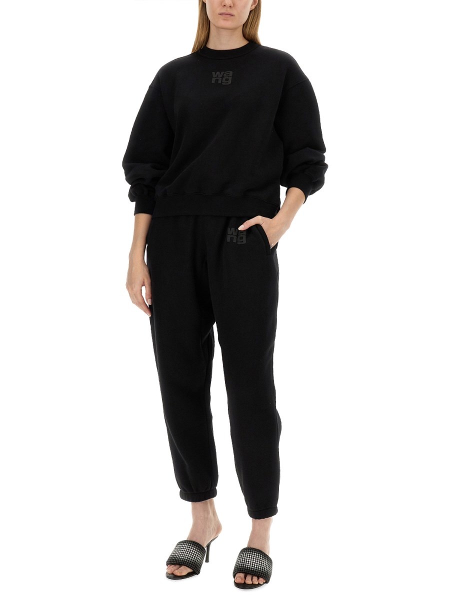 FELPA IN COTONE CON LOGO - 2