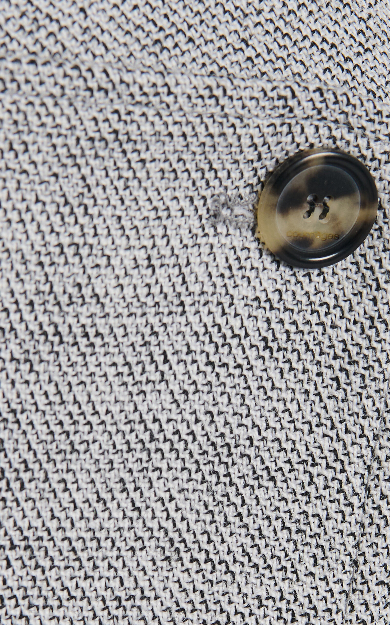 Oblique Caviar Wool Pants grey - 6