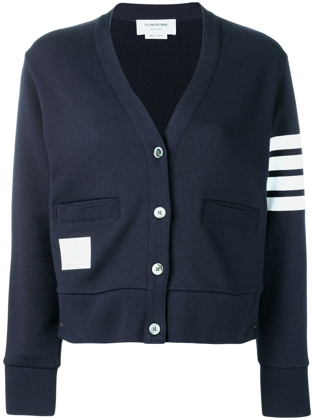 4-Bar stripe cardigan - 1