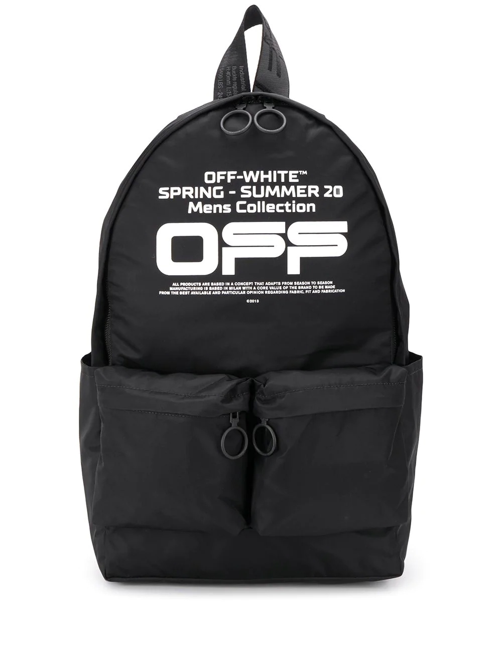 seasonal logo backpack - 1