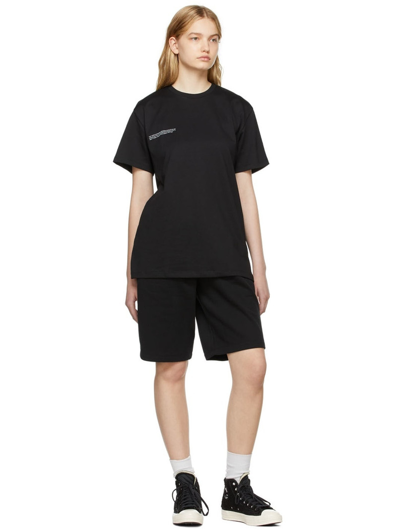PANGAIA Black 365 Shorts outlook