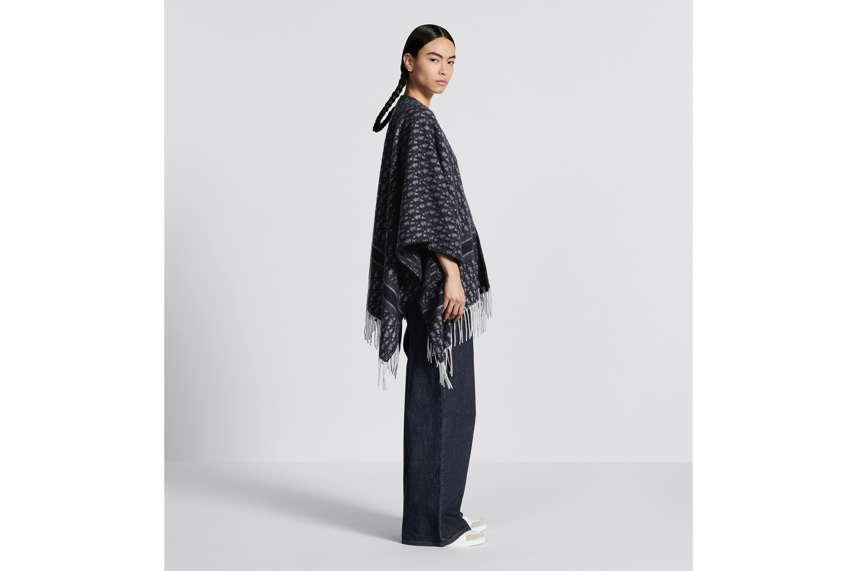 Dior Oblique Poncho - 3