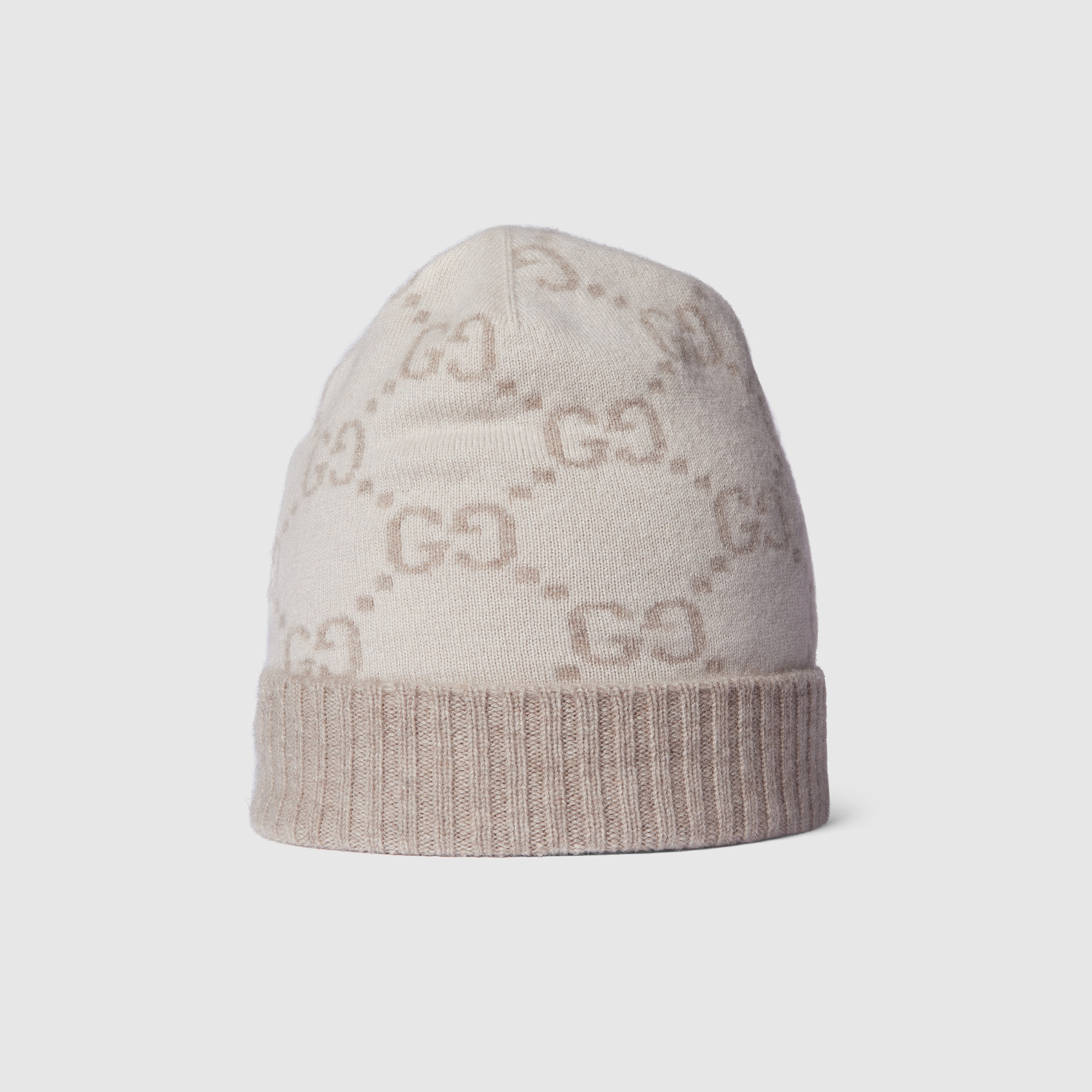 GG cashmere jacquard hat - 2