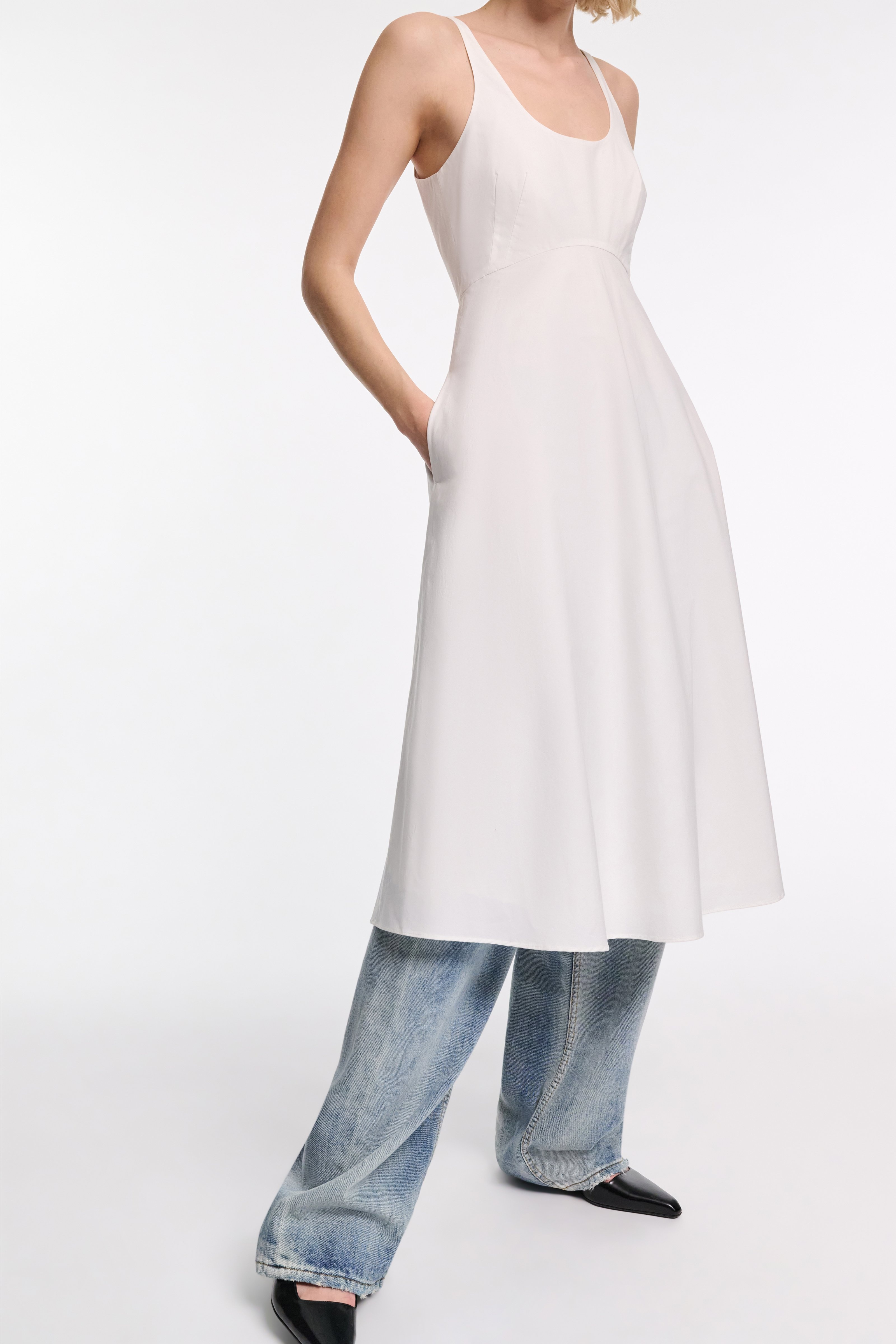 POPLIN POWER dress - 4