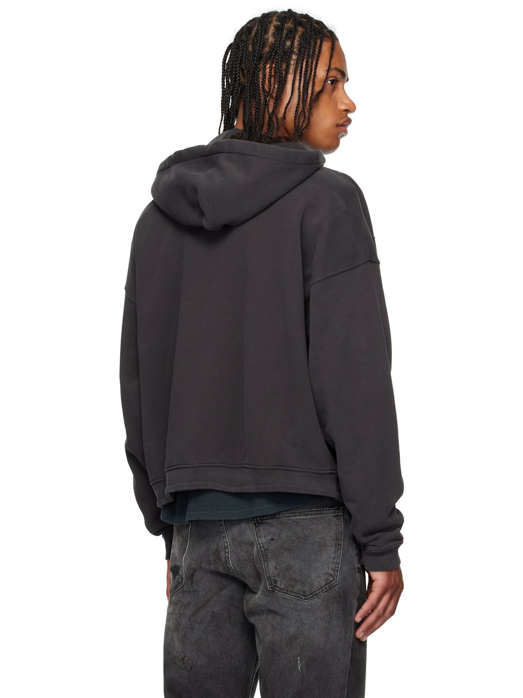 Black Holy Bible 'Assemblage' Baggy Zip Hoodie - 3