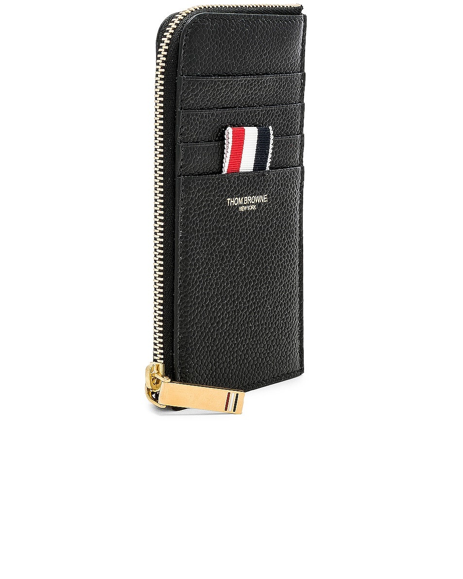 Pebble Grain Half-Zip Wallet - 3