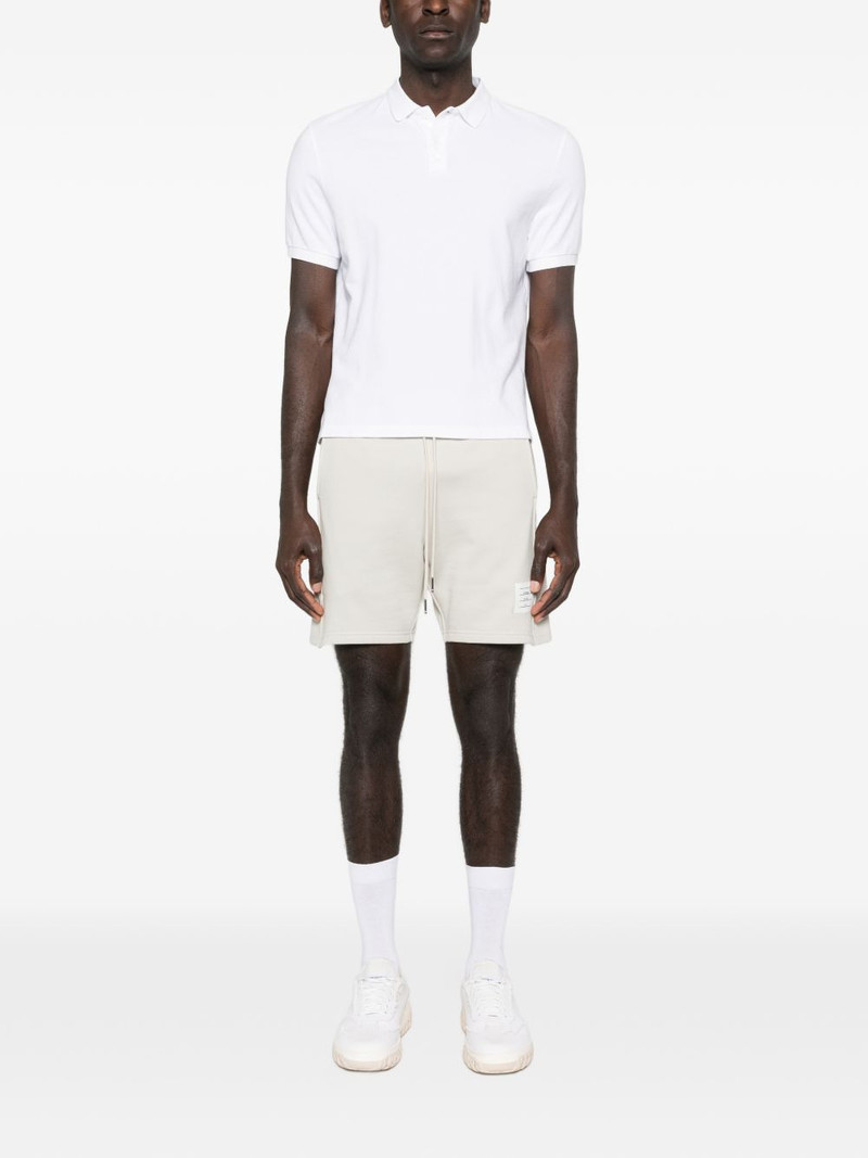 Thom Browne striped track shorts outlook