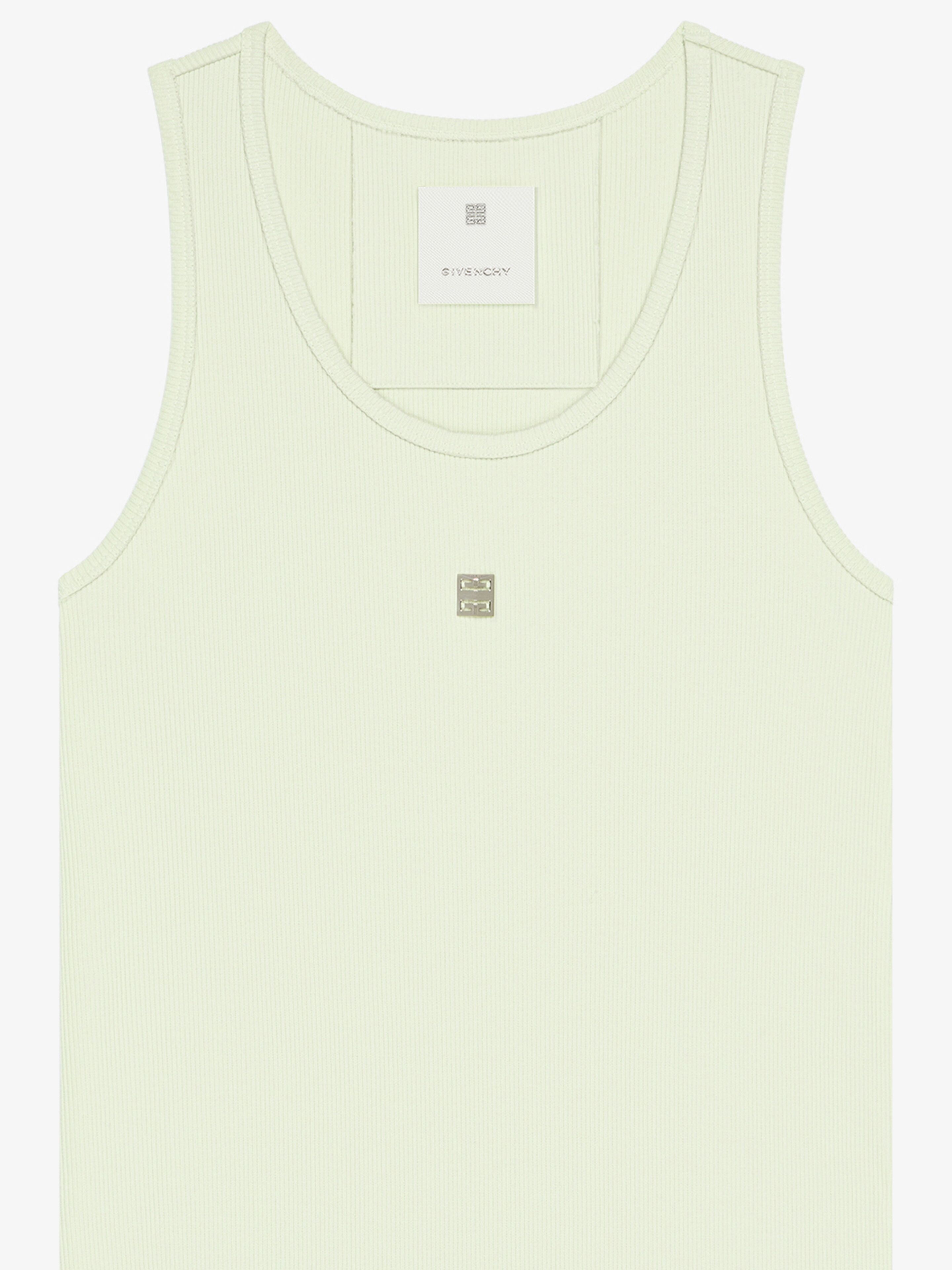 TANK DRESS IN COTTON WITH 4G DETAIL - 4