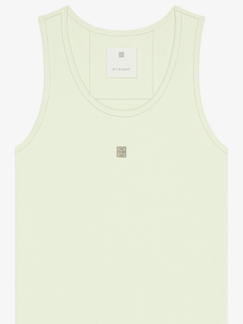 TANK DRESS IN COTTON WITH 4G DETAIL 4