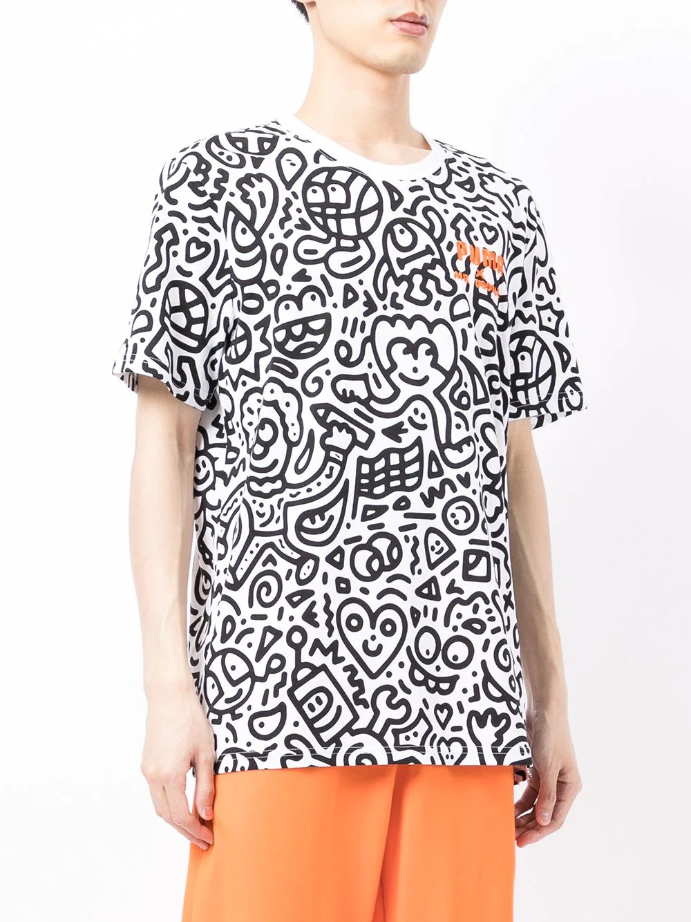 x Mr Doodle graphic-print T-shirt - 3