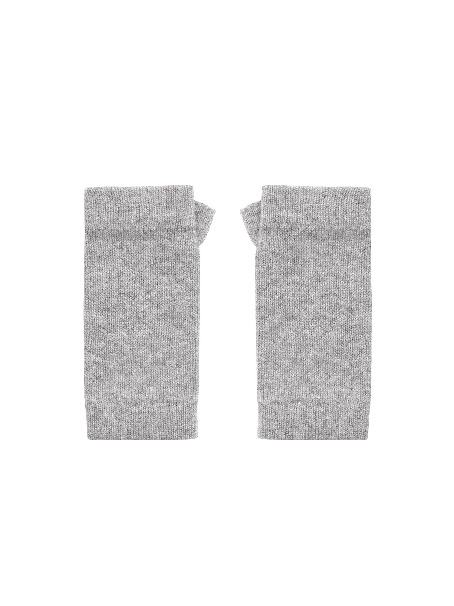 Cashmere Wrist Warmer - Grey Marl - 2