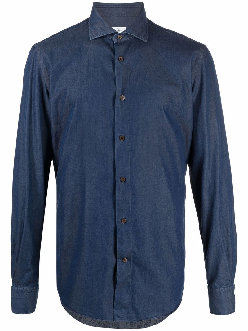 Denim cotton shirt 1