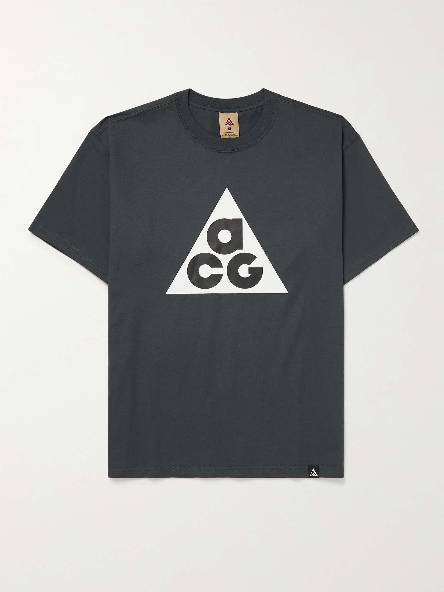 ACG Logo-Print Cotton-Jersey T-Shirt - 1