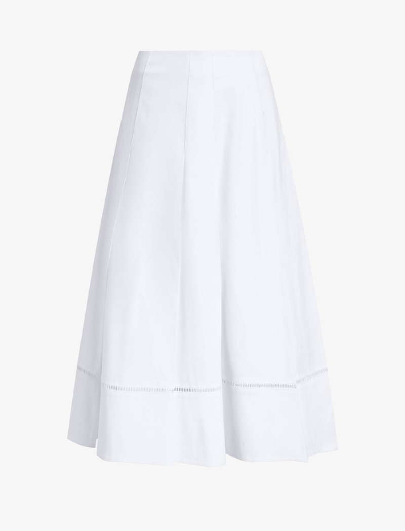 Laci Skirt in Eco Cotton Poplin 1