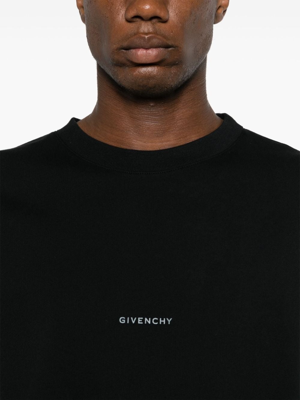 sketch-print cotton sweatshirt - 5