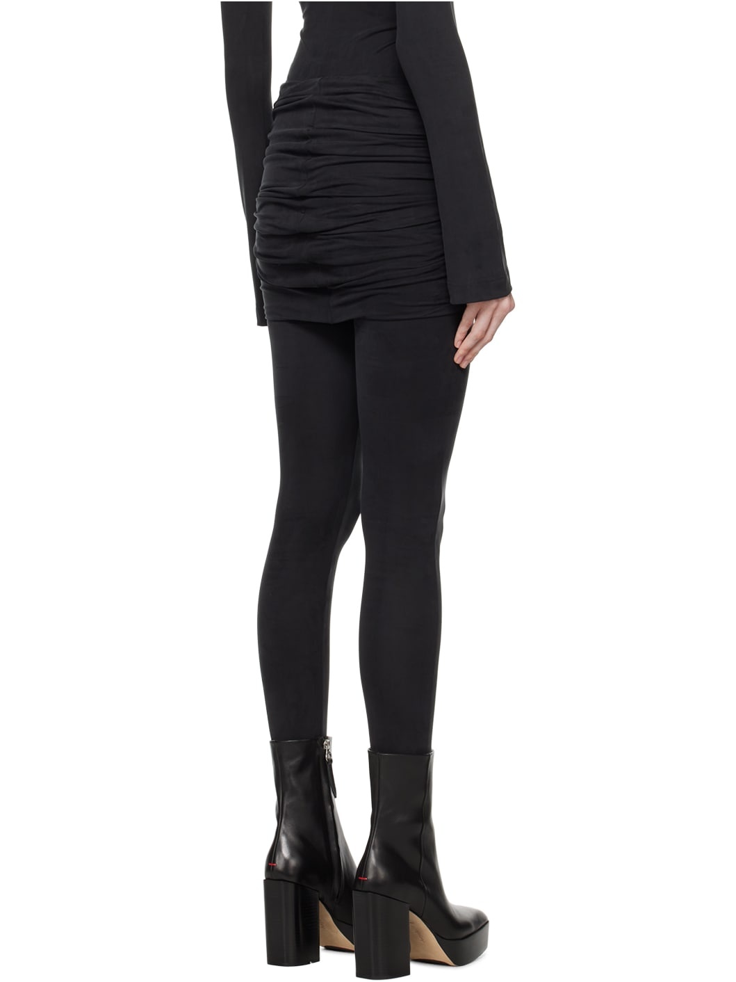 Black Warm-Up Leggings - 3