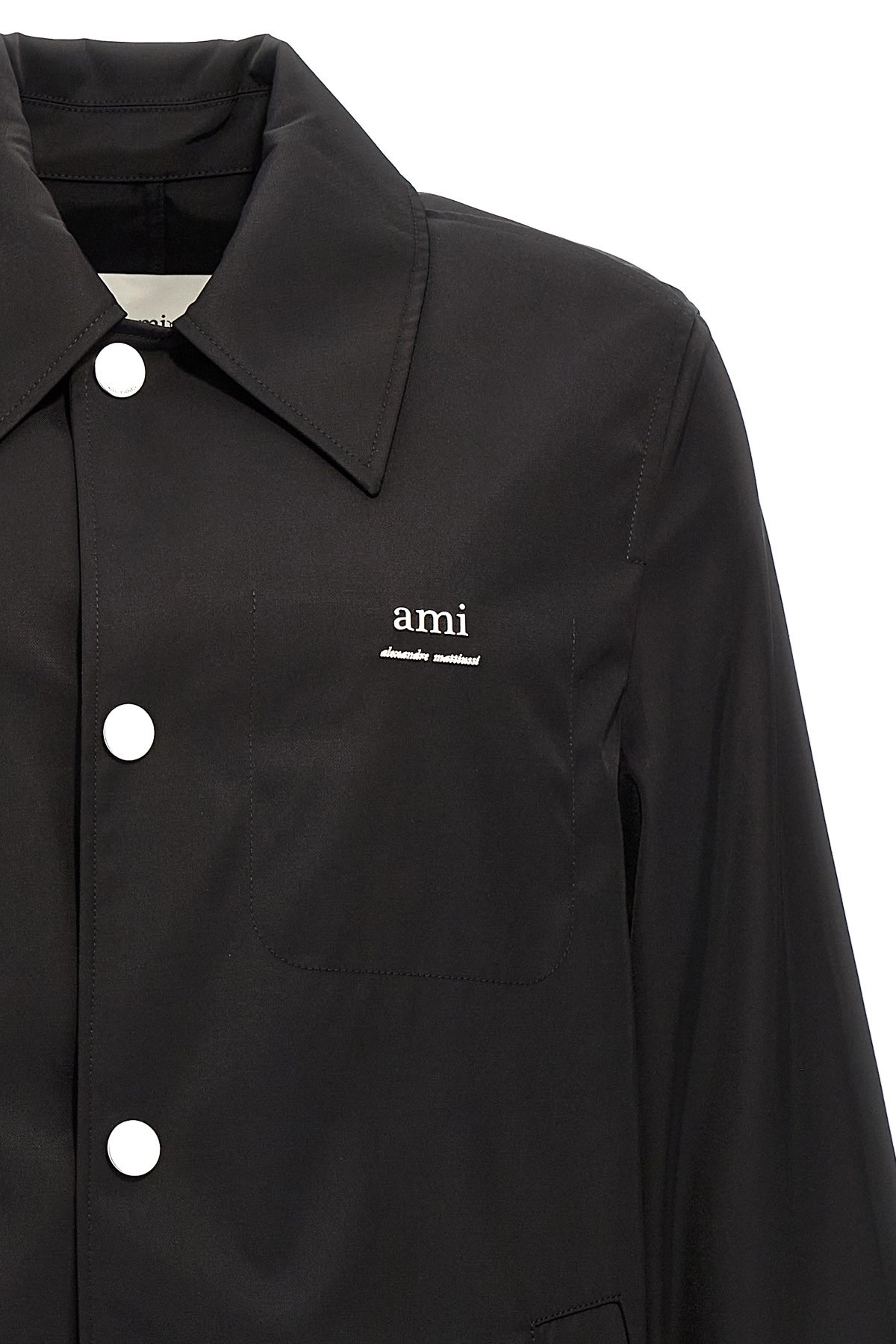 Technical twill trench coat - 4