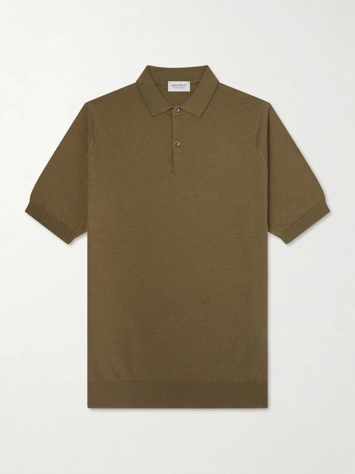14.Singular Slim-Fit Merino Wool-Piqué Polo Shirt - 1