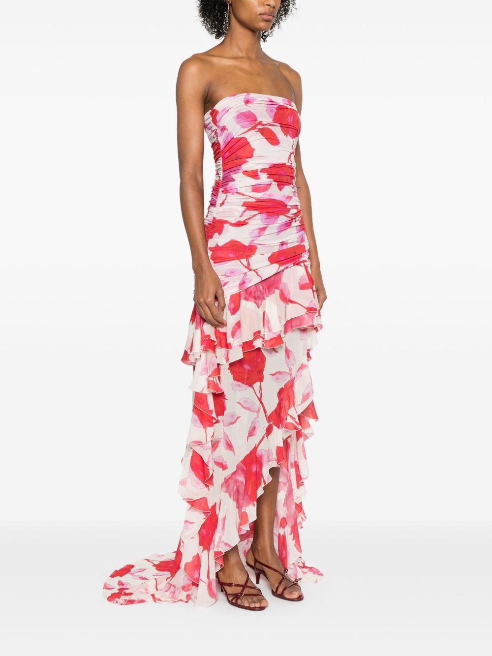 printed maxi dress - 3