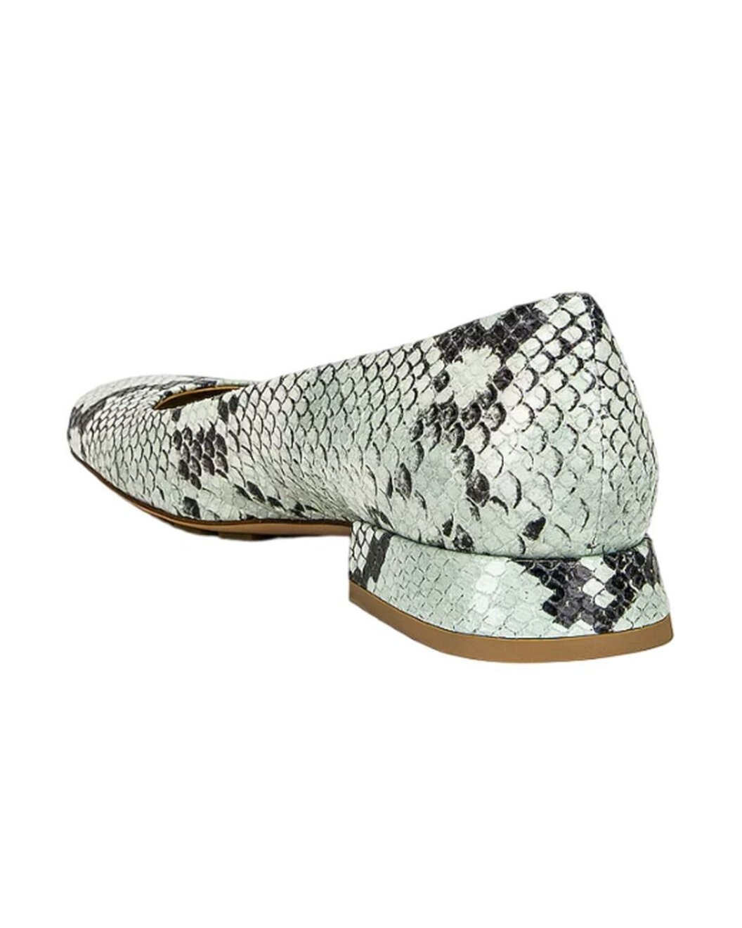 Bottega Veneta Snake-Embossed Leather Pump - 3