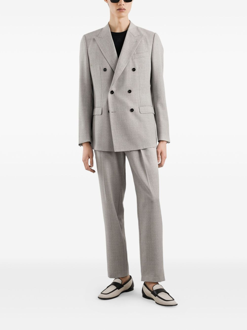 pleated drawstring trousers - 2