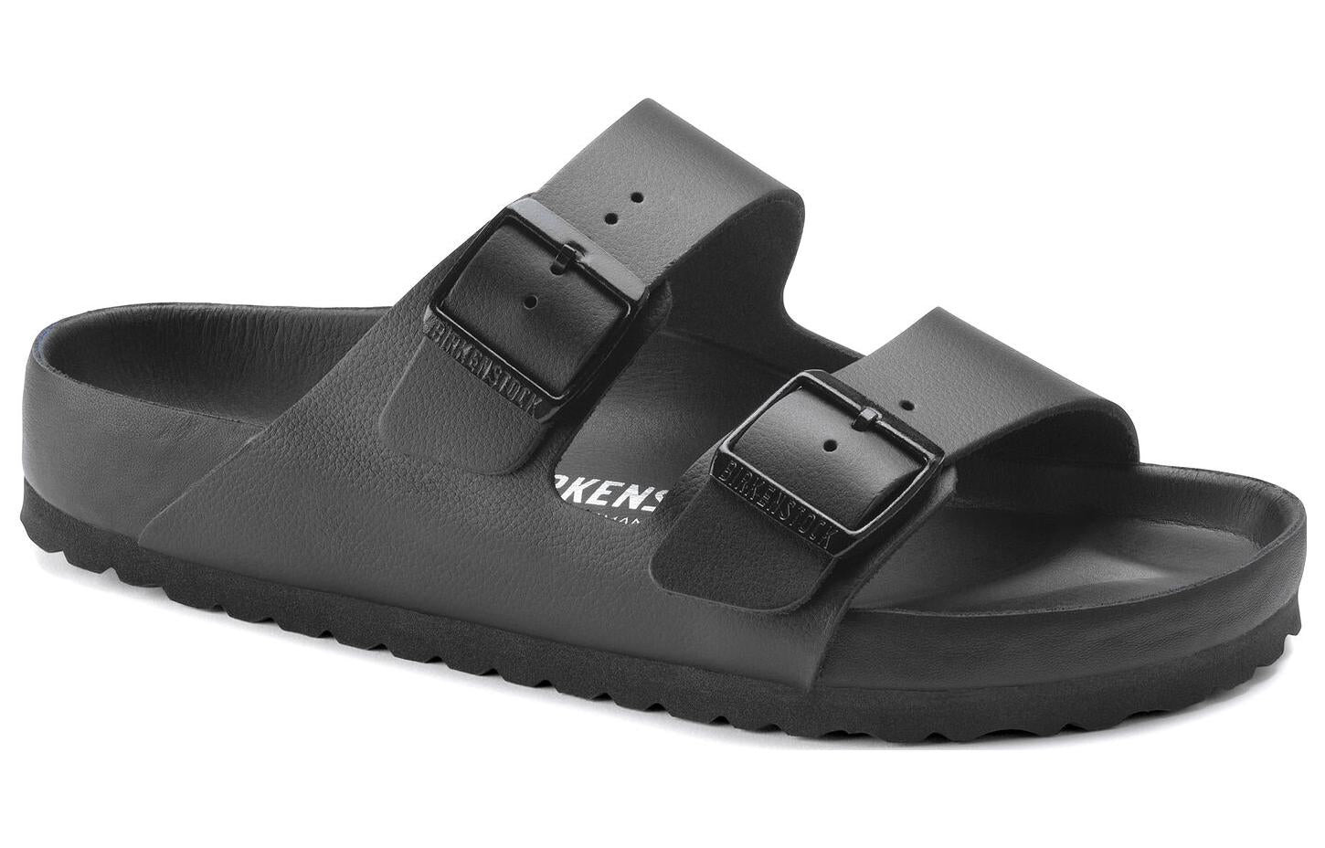 Birkenstock Arizona Natural Leather Sandals 'Black' 1022438 - 2
