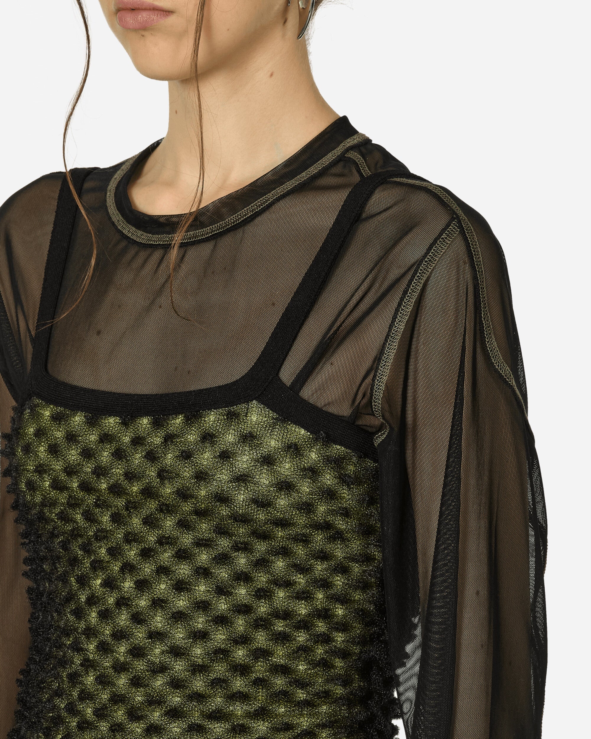 Mini Spikes Dress Black / Yellow - 5