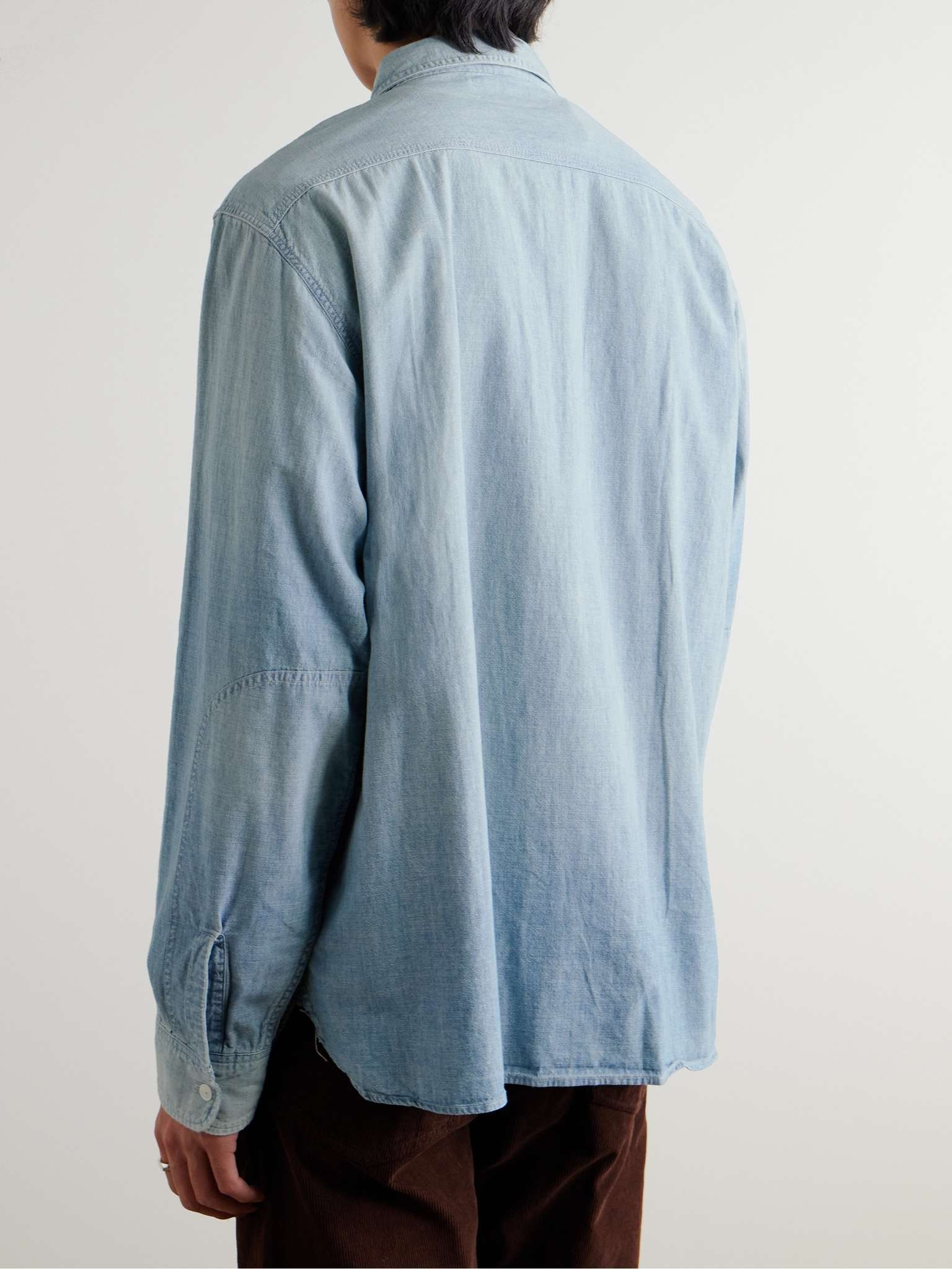 Illinois Washed-Denim Shirt - 4