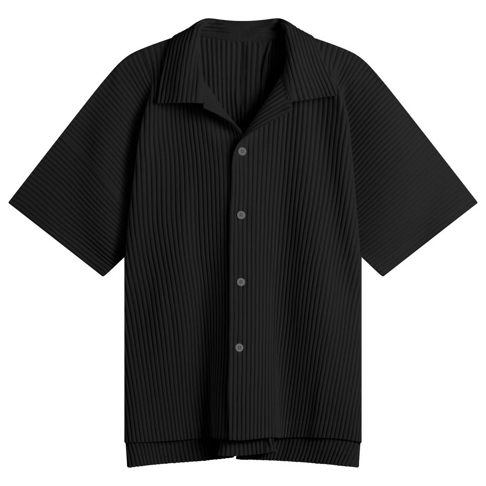 Homme Plissé Issey Miyake Pleat Short Sleeve Shirt - 1