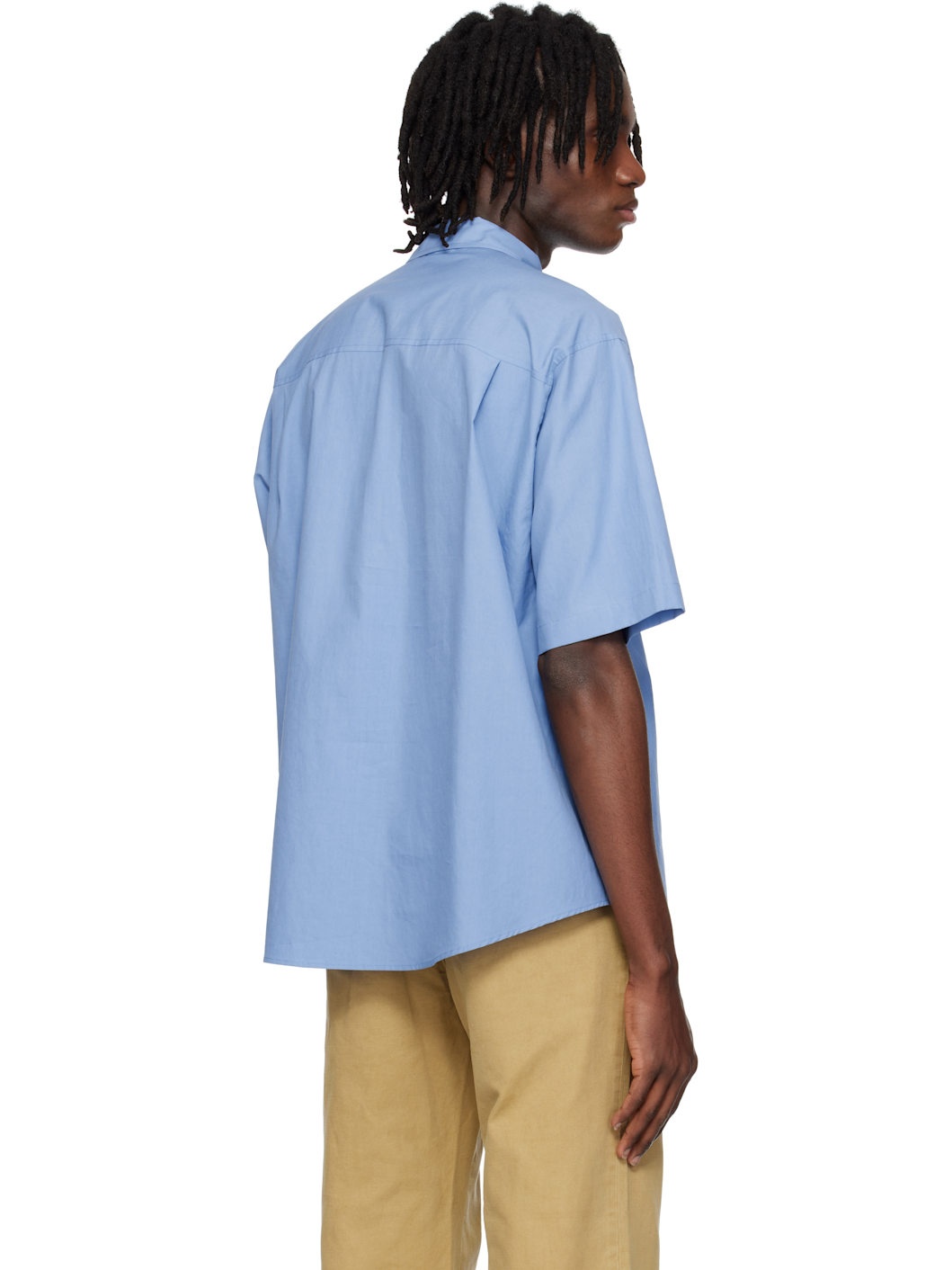 Blue Washed Finx Twill Shirt - 3