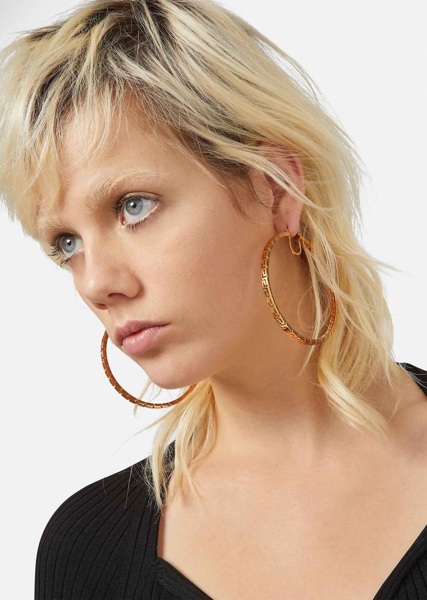 Greca Hoop Earrings - 2