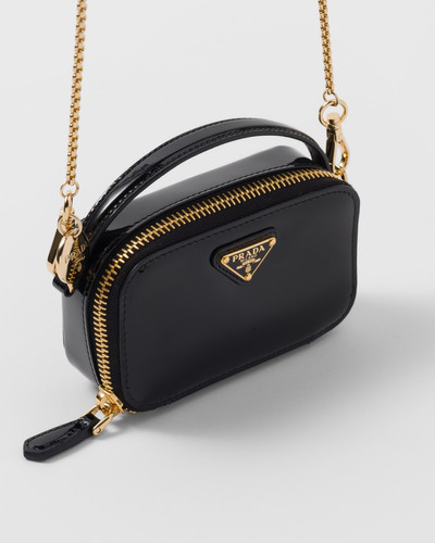 Prada Patent leather mini-pouch outlook