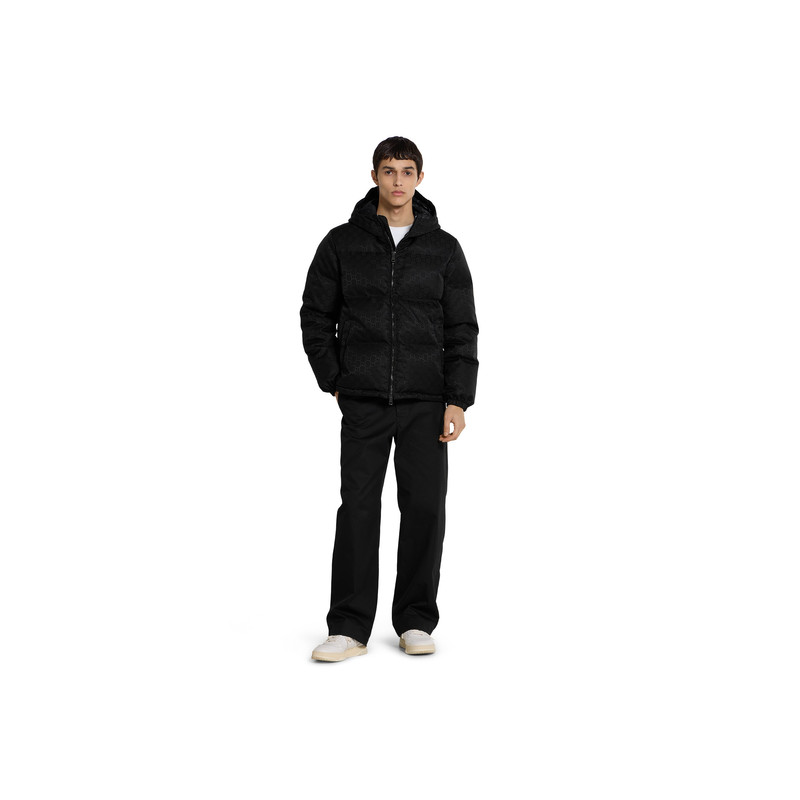 GUCCI GG nylon canvas down jacket outlook