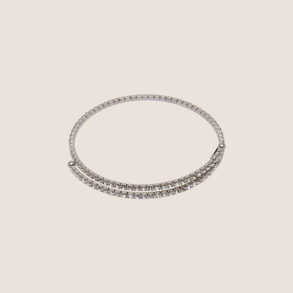 Choker with crystals - 2