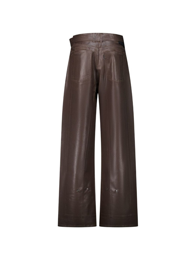 OTTOLINGER glazed baggy trousers outlook