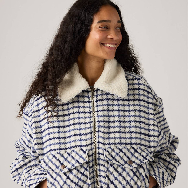 SHRUNKEN '90S WOOL TRUCKER JACKET 5