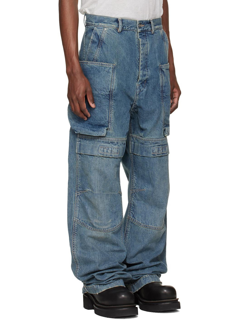 Blue Temple Stefan Denim Cargo Pants 2