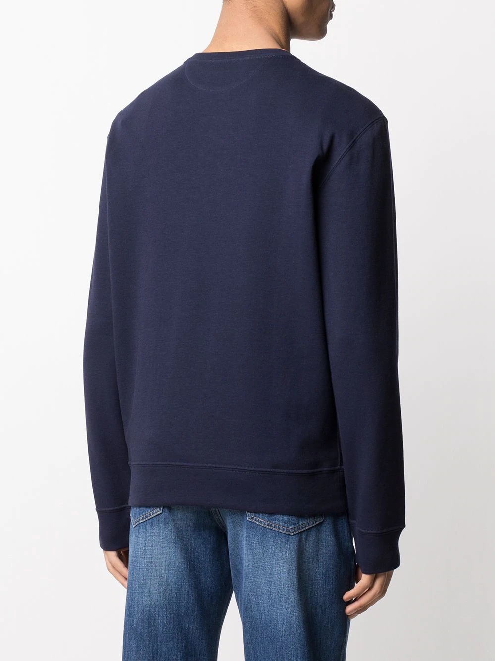 crew neck relaxed fit sweater - 4