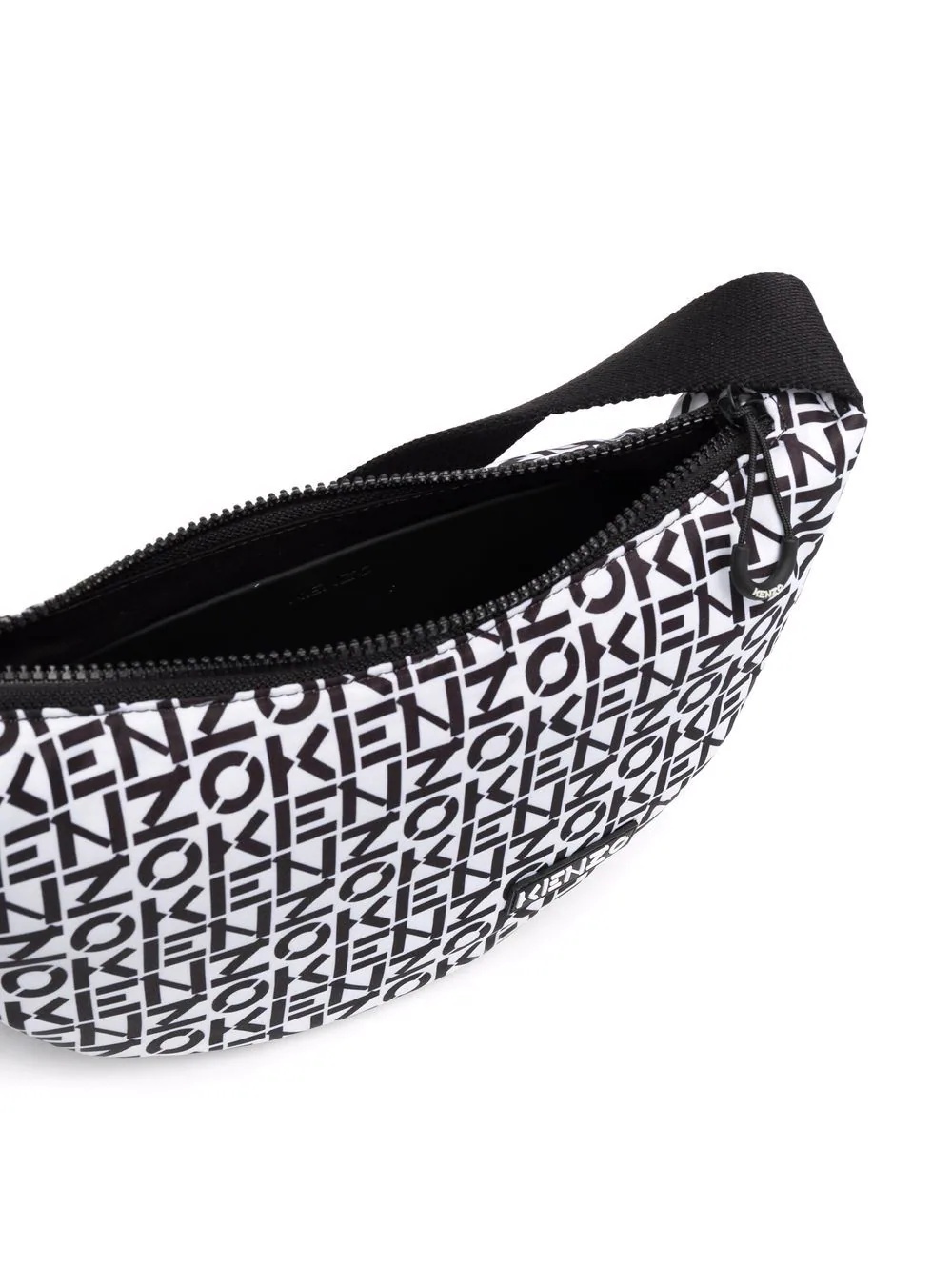 logo-print shoulder bag - 6