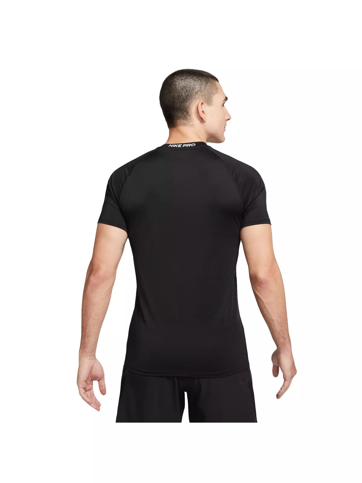 Men's Pro Dri-FIT Slim Short-Sleeve Top-Black - 2