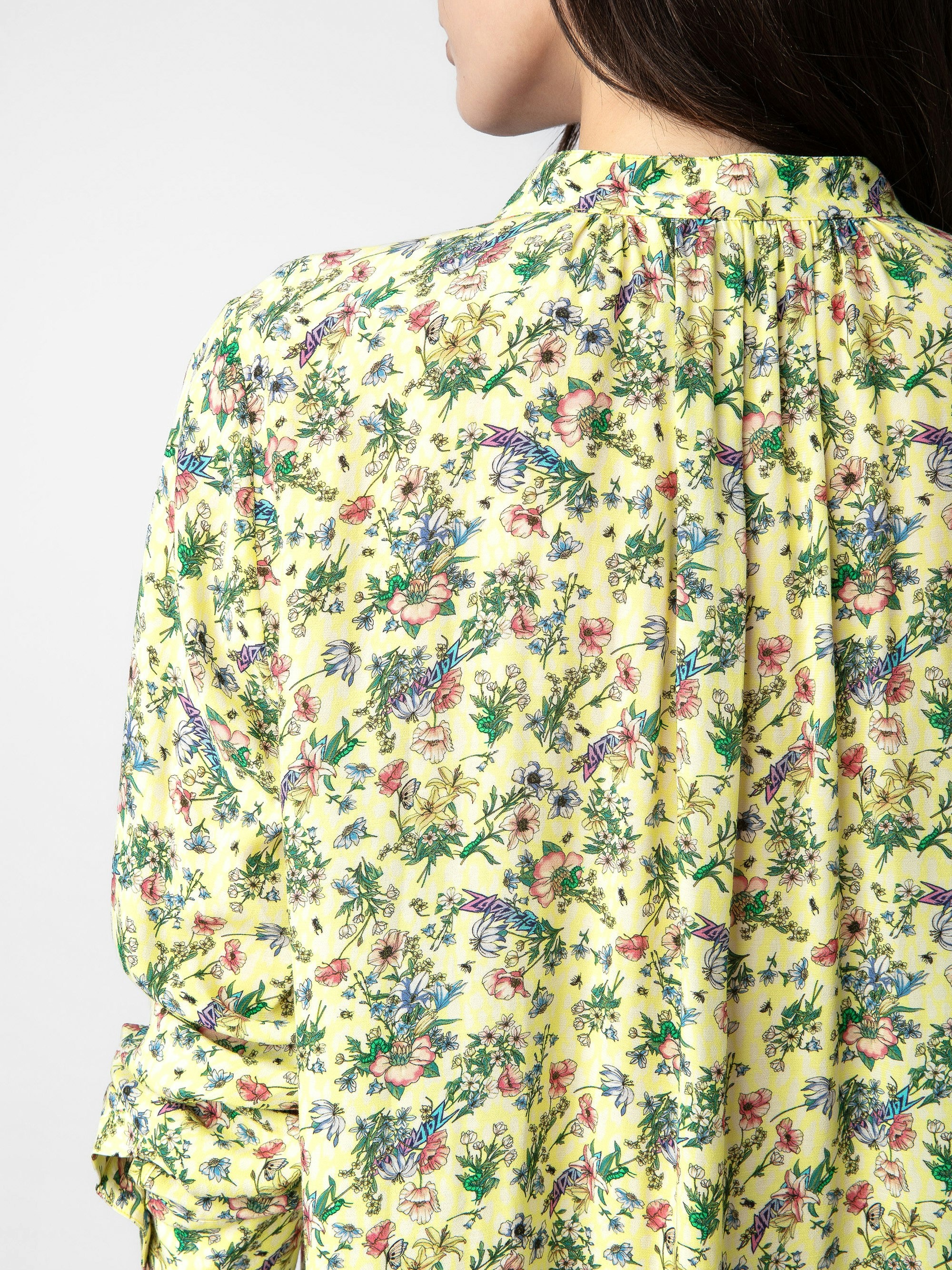 Tink Satin Blouse - 4